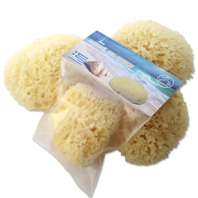 希腊天然海绵蜂窝海绵S级4.0英寸